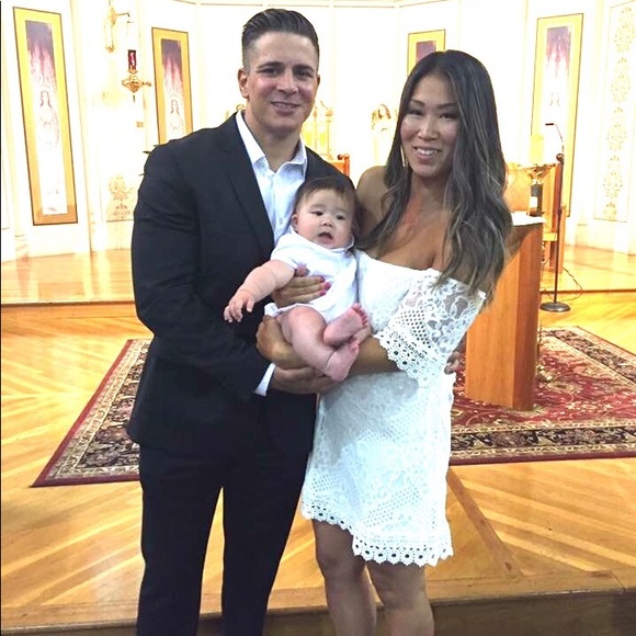 Off the shoulder lace shift dress - Picture 4 of 4